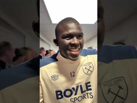 a very warm welcome for our AFCON champion 🇸🇳🏆  #westham #football  #senegal  #afcon