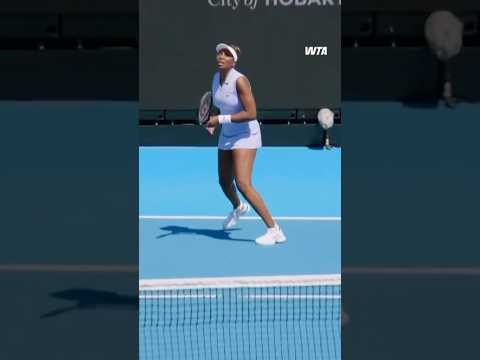 File under: Things we love to see 📁 #WTA #VenusWilliams #HobartInternational #tennis