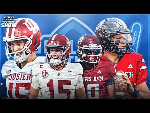🚨REACTIONS: Red Raiders, Aggies Dominate + LSU vs Alabama + Indiana, Oregon Survive | The CFB Show 🏈