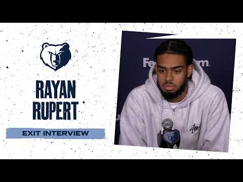 Rayan Rupert | 2025-26 Grizzlies Exit Interviews