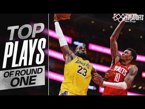 You WON’T Believe the TOP PLAYS from Round 1 🤯🔥 | NBA Playoffs presented by Google