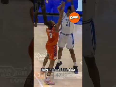 Second-half takeover by Cam Boozer 🔄 #duke #collegebasketball #accbasketball #basketball