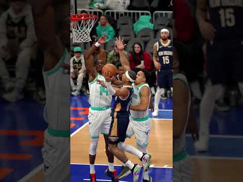 Jeremiah Fears 😤 TOUGH TAKE #pelicans #nba #shorts