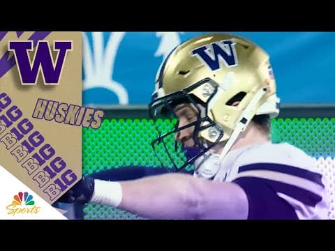 Washington pounces on UCLA's botched fake field goal | NBC Sports