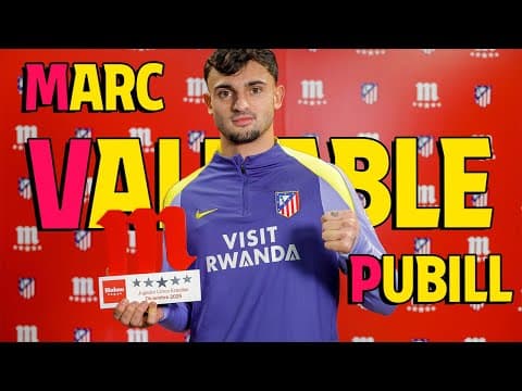 🏆 Marc Pubill, #JugadorCincoEstrellas del mes de diciembre