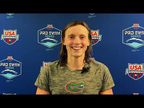 Ledecky Reflects on 1,650y American Record: "I think I'm done with that event now"