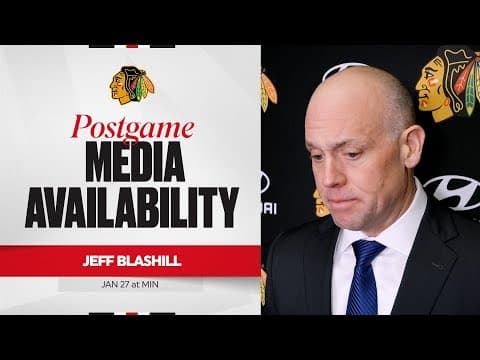 "We just didn't win it tonight." | Jeff Blashill Postgame 1.27.26