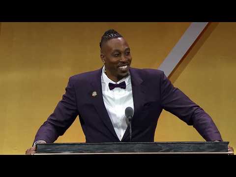 Dwight Howard's Basketball Hall of Fame Enshrinement Speech