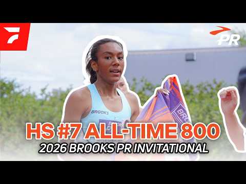 HS #7 All-Time 800m in Sheppard & Combe Rematch | 2026 Brooks PR Invitational Race Video