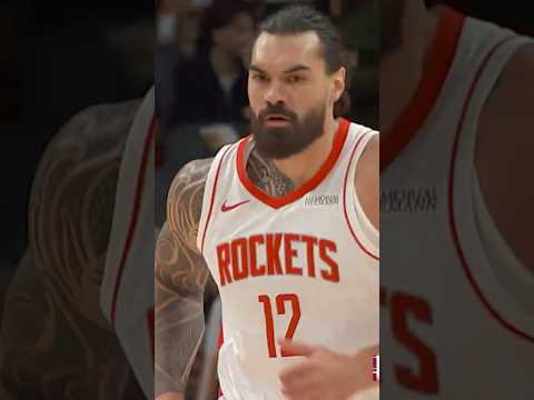 STEVEN BENT THE RIM💥 #rockets