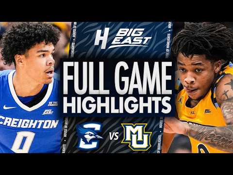 Creighton vs Marquette - FULL GAME HIGHLIGHTS | January 27, 2026 | BIG EAST College Basketball