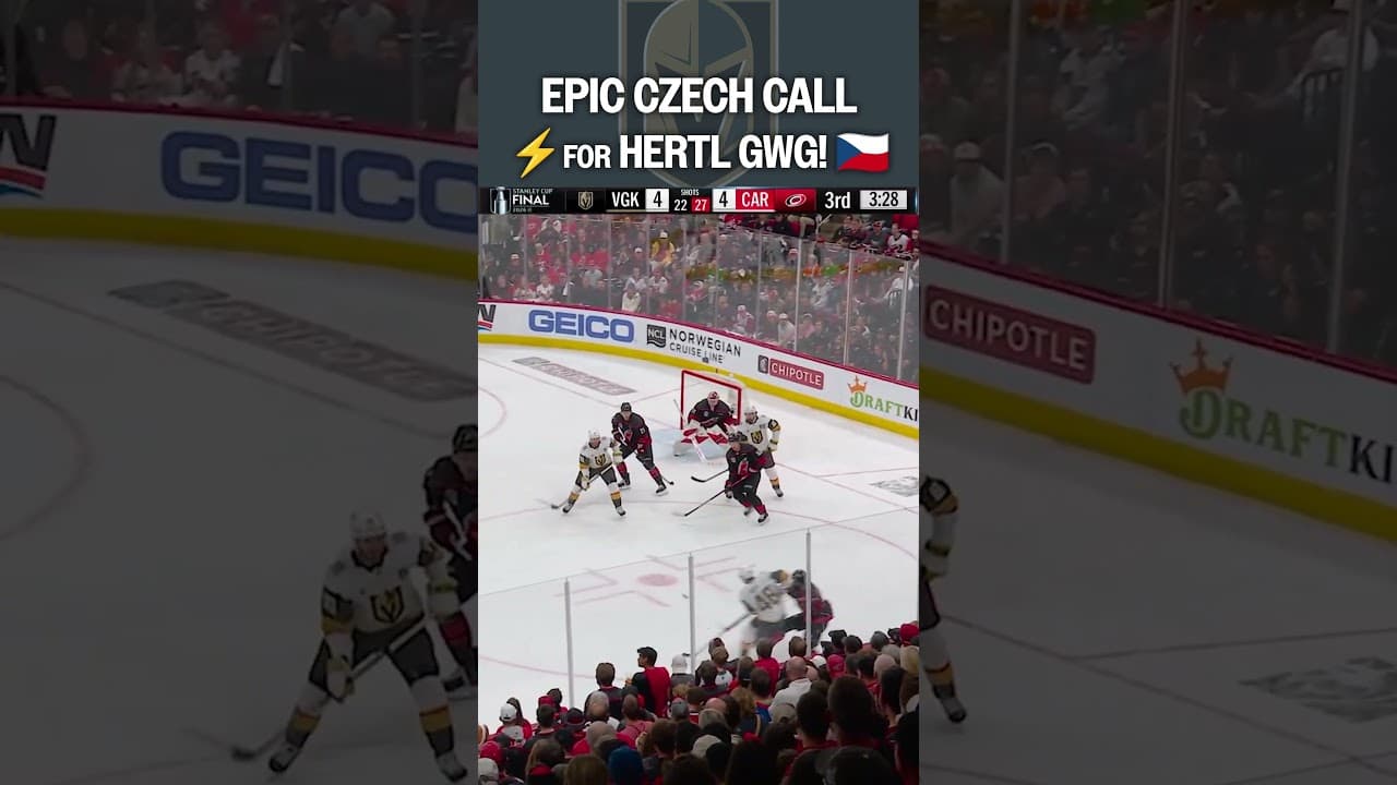 ELECTRIC Czech call for Hertl's GWG! 🔥