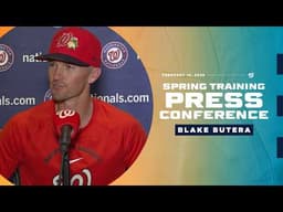Blake Butera Spring Training Press Conference | February 18, 2026