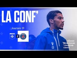 J19 - La conférence de presse de Christophe Pelissier et Clément Akpa avant AJA-PSG