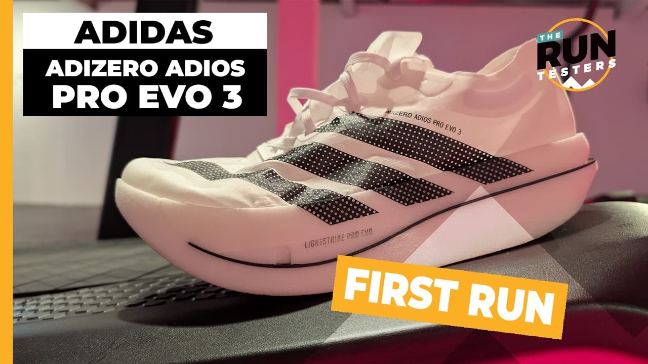 Adidas Adizero Adios Pro Evo 3 First Run Review: We try Adidas' sub-100g carbon race shoe