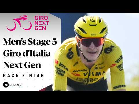 DETERMINED SPRINT! 🫡 | 2026 Men's Next Gen Giro d'Italia Stage 5 Final KM's | TNT Sports Cycling