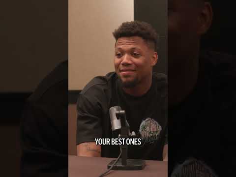 Do you think Ronald Acuña Jr. could throw a ball from home plate OUT OF THE STADIUM? He says yes 🤯