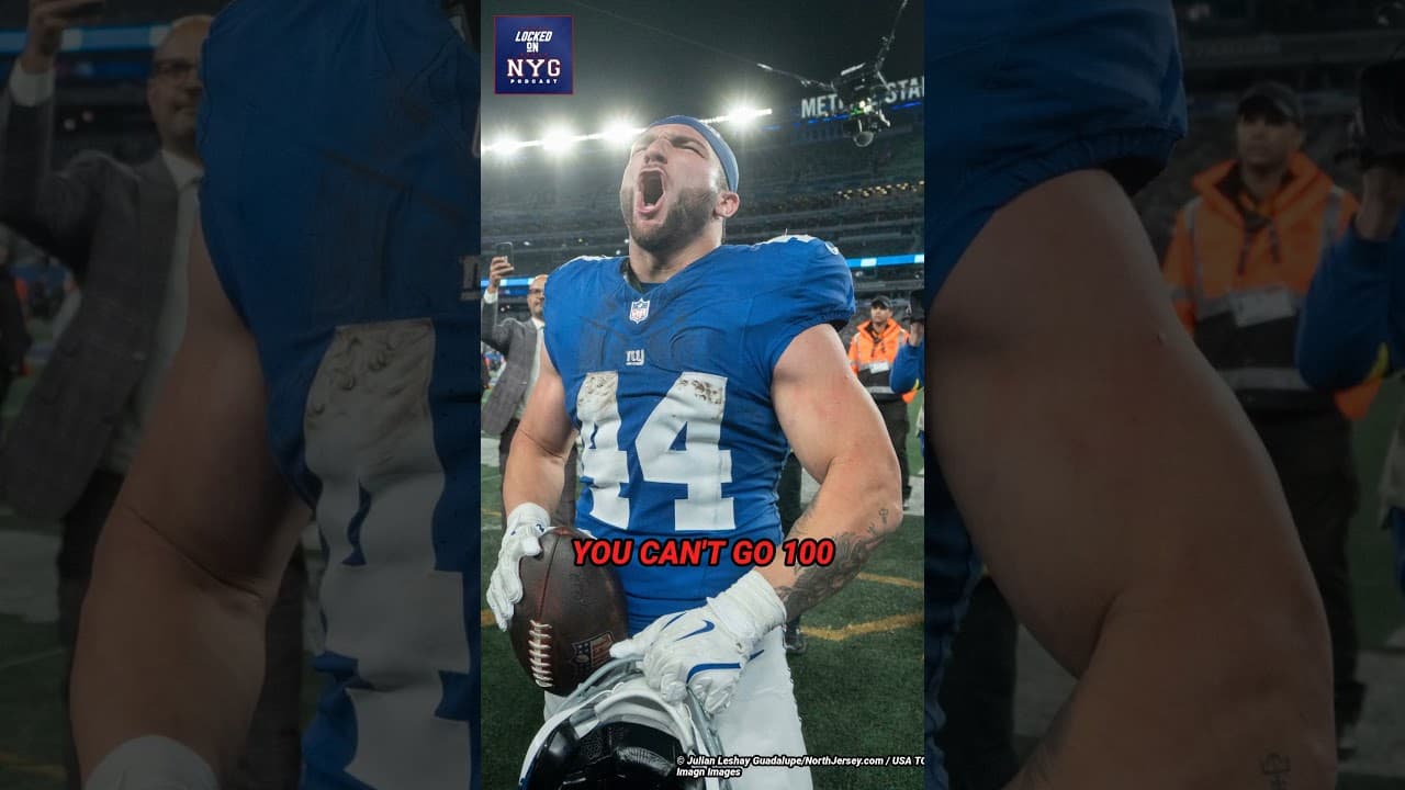 There Are REAL Concerns About Cam Skattebo 👀 #camskattebo #giants #nfl