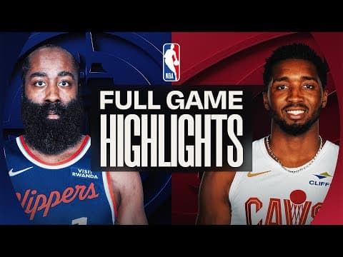 CLIPPERS at CAVALIERS | FULL GAME HIGHLIGHTS | November 23, 2025