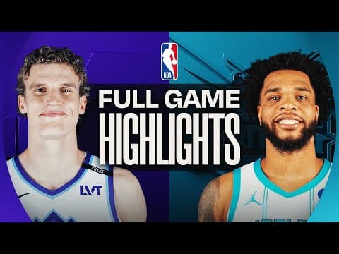 JAZZ at HORNETS | FULL GAME HIGHLIGHTS | November 2, 2025