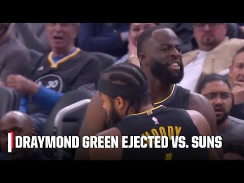 Draymond Green ejected after flagrant 2 foul vs. Suns | NBA on ESPN