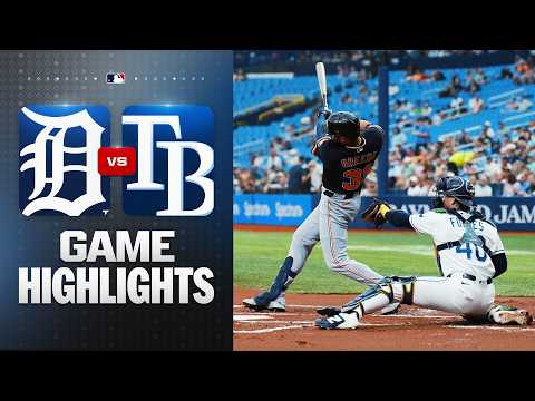 Tigers vs. Rays Game Highlights (6/2/26) | MLB Highlights
