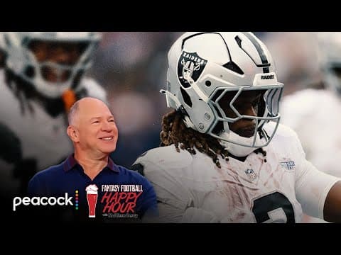 Ashton Jeanty among fantasy's top RBs since Week 4 | Fantasy Football Happy Hour | NFL on NBC