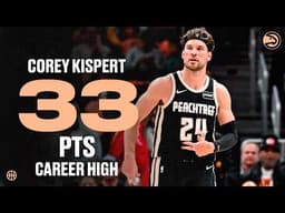 Corey Kispert drops CAREER-HIGH 33 Points in Hawks Win over Wizards