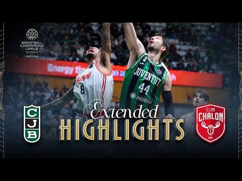 Joventut Badalona v Elan Chalon | Round of 16 | Full Game Highlights | #BasketballCL 2025-26