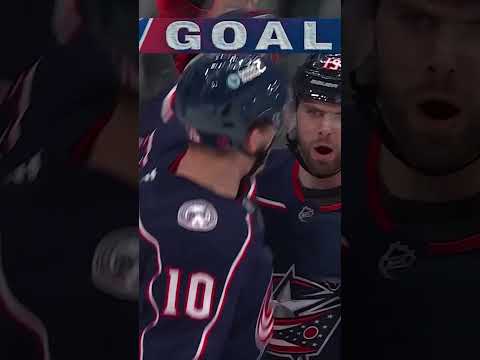 Adam Fantilli with a BOOMING SLAPSHOT! 🔥