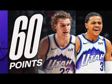 Lauri Markkenan (28) & Keyonte George (32) ERUPT For 60 In Cleveland | January 12, 2026