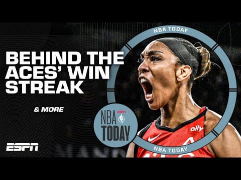 SEASON TURNAROUND 🙌 What has been the BIGGEST change for the Aces? | NBA Today