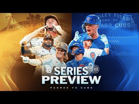 Padres-Cubs Wild Card Series Preview: Two of the NL's most exciting teams go at it!