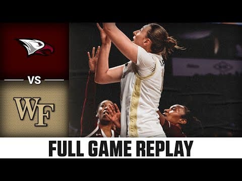 North Carolina Central vs Wake Forest Full Game Replay | 2025-26 ACC Women's Basketball
