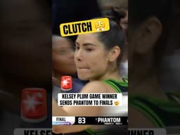KELSEY PLUM CLUTCH SHOT to eliminate Vinyl 🚨🍿