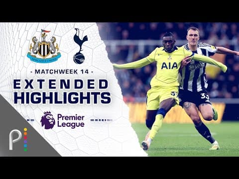 Newcastle United v. Tottenham Hotspur | PREMIER LEAGUE HIGHLIGHTS | 12/2/2025 | NBC Sports