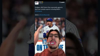 Edwin Diaz is leaving the Mets for the DODGERS??? #mets #edwindiaz #dodgers #mlb #hotstove #podcast