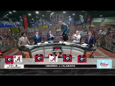 🚨 CHAMPIONSHIP WEEK GAMEDAY PICKS 🚨 Saban & McAfee are SPLIT for the SEC title 👀 | College GameDay