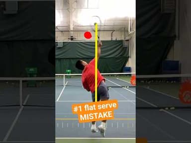 Why your "flat serve" has no pace: