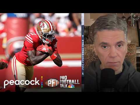 San Francisco 49ers still holding onto wide receiver Brandon Aiyuk | Pro Football Talk | NFL on NBC