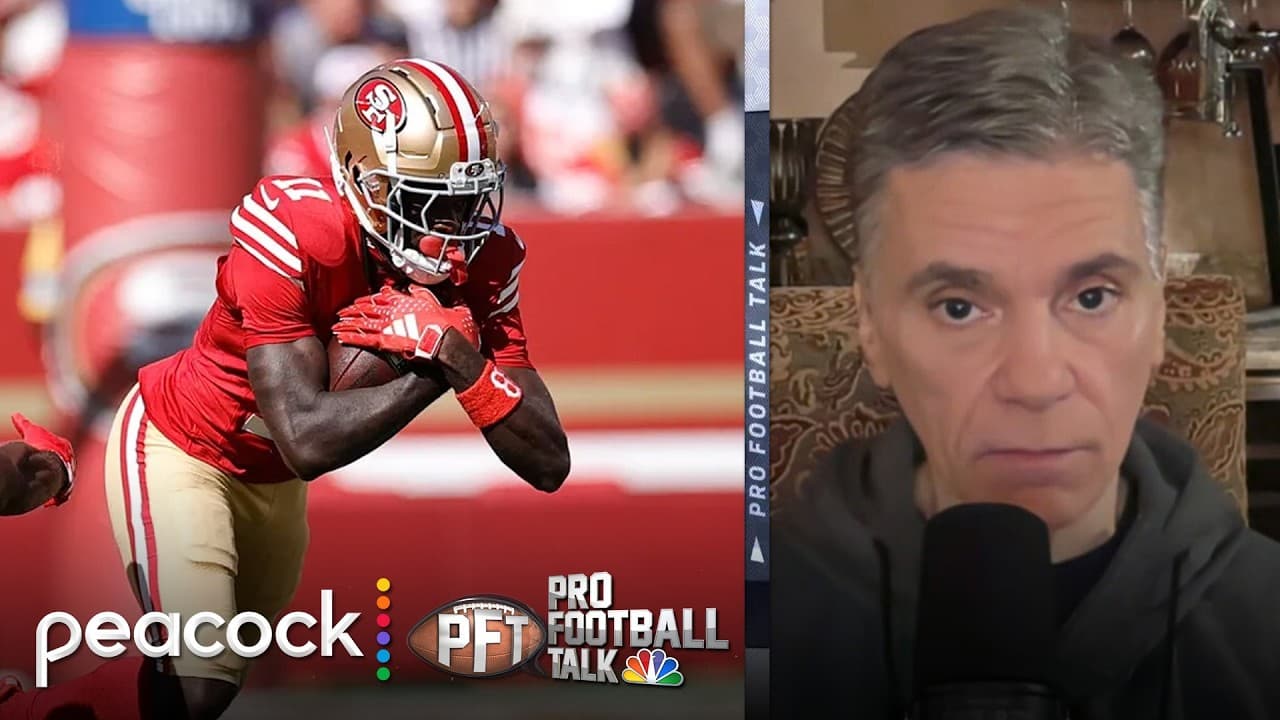 San Francisco 49ers still holding onto wide receiver Brandon Aiyuk | Pro Football Talk | NFL on NBC