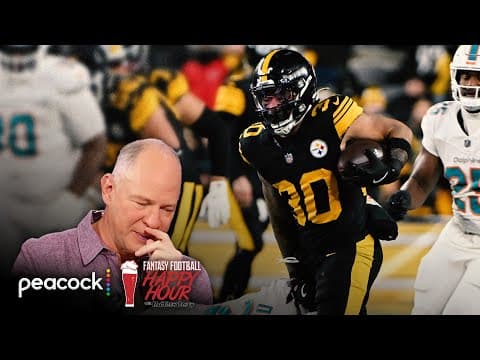 'Strange' PIT offense makes Jaylen Warren unstartable | Fantasy Football Happy Hour | NFL on NBC