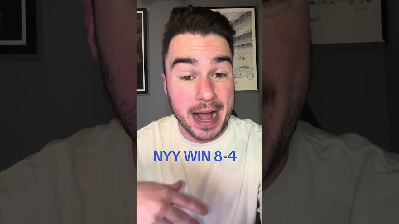 Yankees sweep the Guardians! #yankees #baseball #newyork #cleveland #mlb