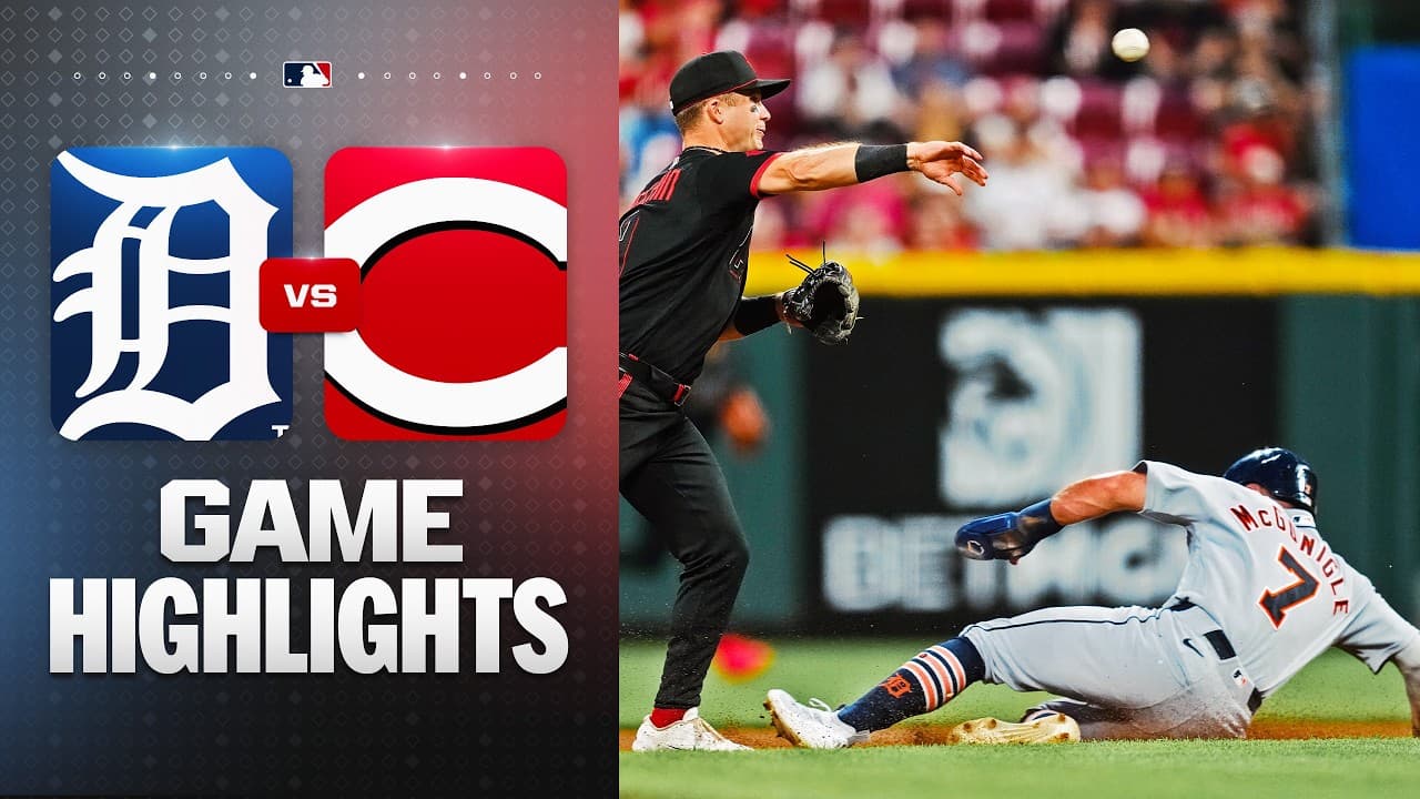 Tigers vs. Reds Game Highlights (4/24/26) | MLB Highlights