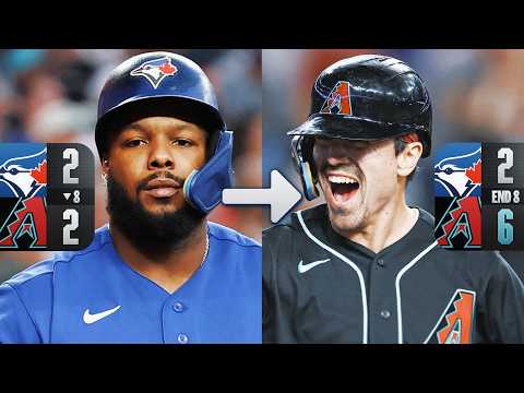 Corbin Carroll's grand slam breaks a scoreless tie in the 8th inning! (Full inning) | MLB Highlights