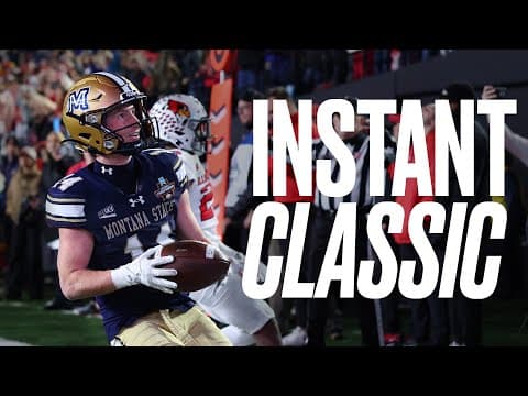 Full finish: CHAOTIC Q4 ending, FIRST-EVER FCS title game overtime