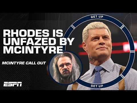 Cody Rhodes isn’t WORRIED about Drew McIntyre ahead of the WWE Elimination Chamber | Get Up