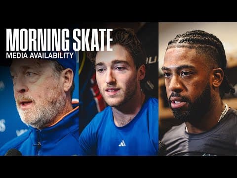 Pregame Availability | NYI vs WSH (10/11/25)