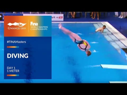 RE-LIVE | Diving Day 1 | 1m | FINA World Masters Championships 2019