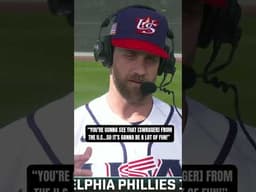 How the Olympics motivated Bryce Harper 👏